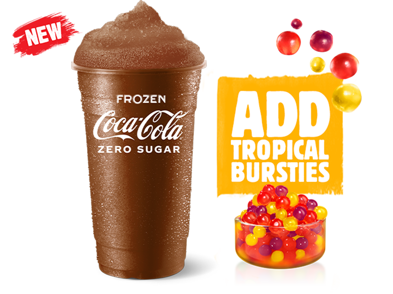 Frozen Coke® Zero Sugar